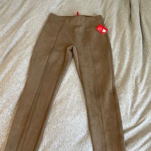 Spanx Suede Leggings Sz Small Petite